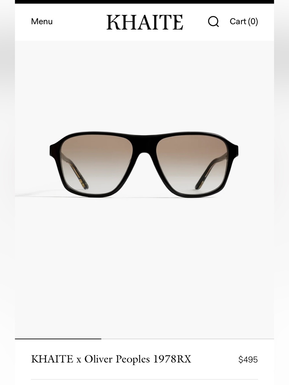 Oliver Peoples x Khaite 1978 Sunglasses